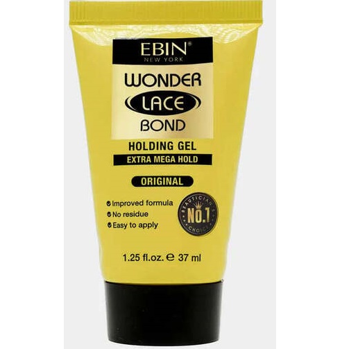 Ebin Wonder Lace Bond Holding Gel Extra Mega Hold Original 37ml